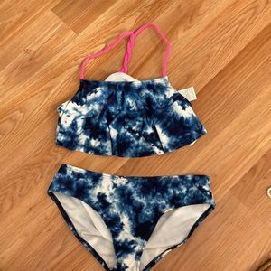 Girls old navy tye dye bikini